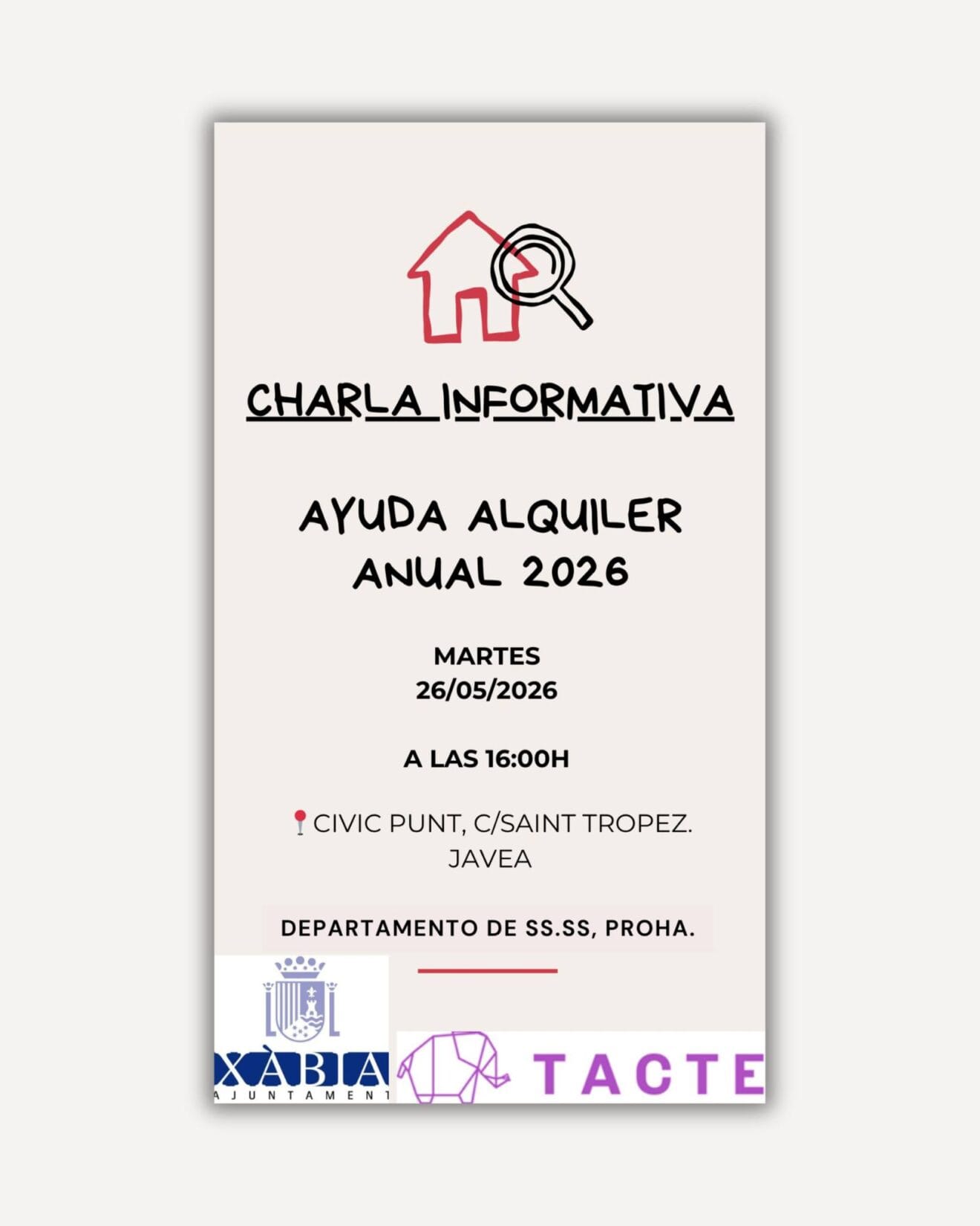 Segunda charla sobre las ayudas de alquiler