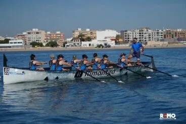 Equipo Veterano Mixto del Club Náutico de Jávea