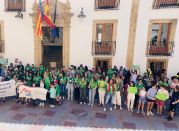 Concentración por la educación pública en Xàbia (2)