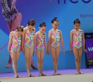 El conjunto ‘Doraemon’ en el Nacional de la Copa Base
