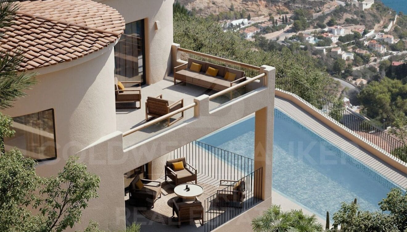 Cumbre del Sol, piscina