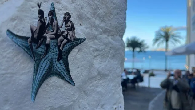 Imagen: Día del Collage en Xàbia. Búsqueda de obras de arte