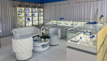 Interior elegante de Elizabeth Jewellery