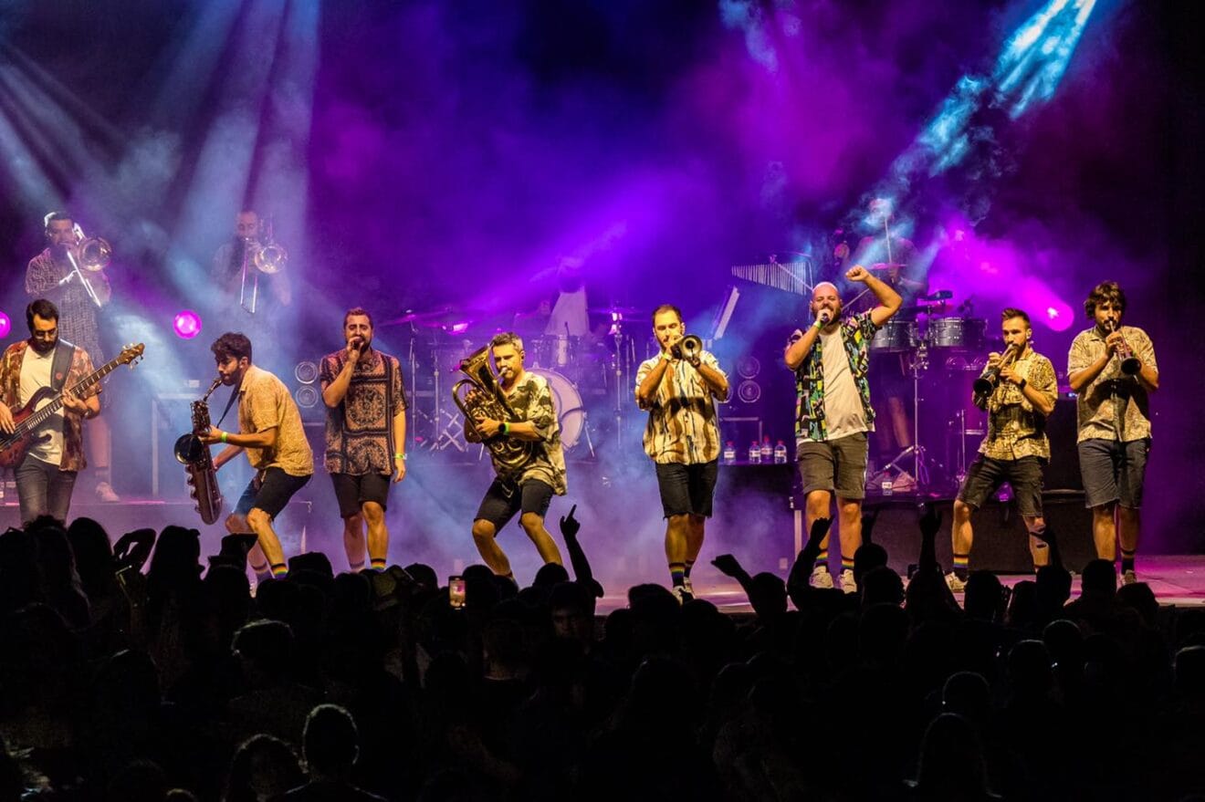 La Fúmiga en concierto