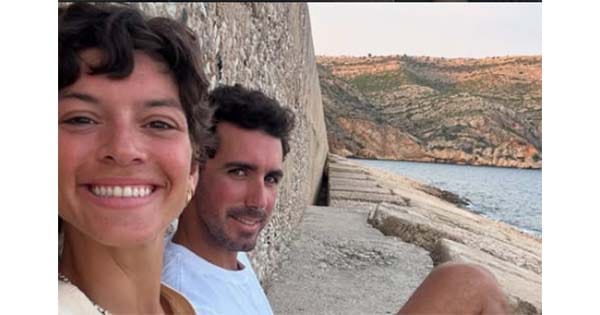 Imagen: La pareja Marta Ortiz y Carlos Suria en Jávea | Foto IG Marta