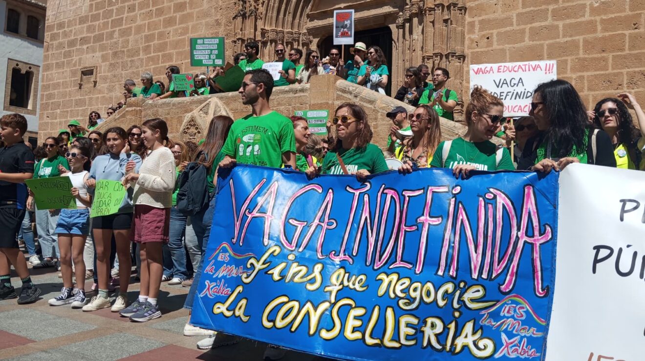 Movilización educativa en Xàbia