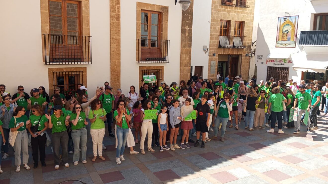 Movilización educativa en Xàbia (4)