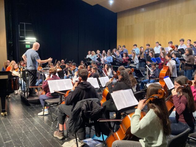 Imagen: Músicos en un concierto ! Foto Conservatori de Xàbia