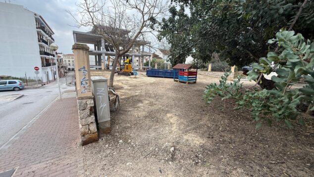 Imagen: Trabajos de mejora y remodelación del área infantil