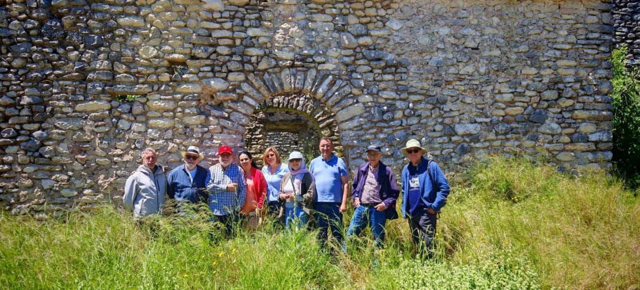 Delegación de Ribat Al Fath y Fundació Cirne en la Vall d'Alcalà