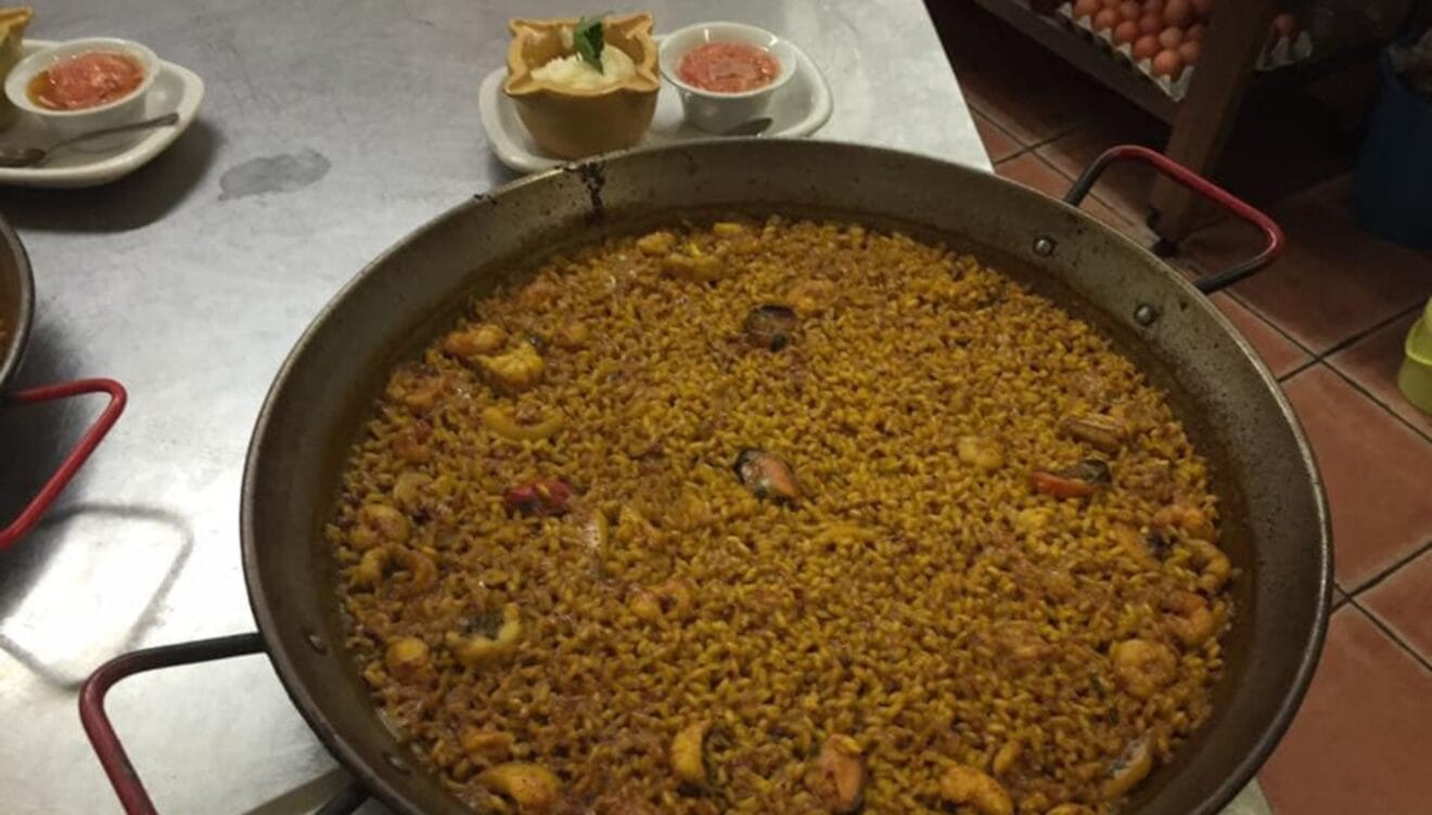 Arroz del Senyoret de Restaurante Carrió preparado siguiendo la tradición valenciana