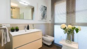 Baños modernos listos para entrar a vivir
