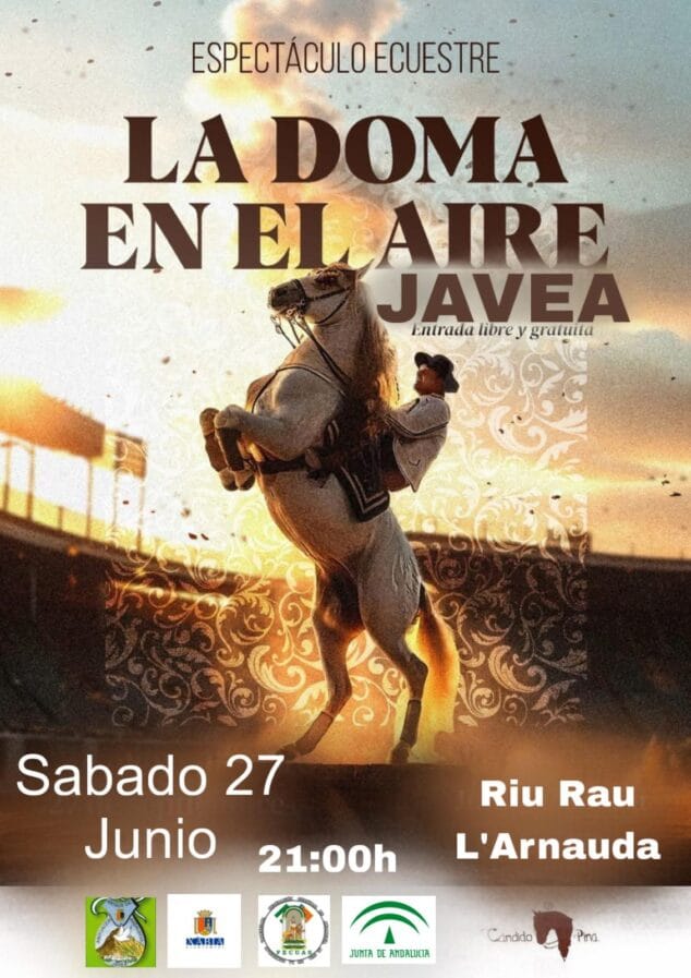 Imagen: Cartel actuación de Doma en Xàbia