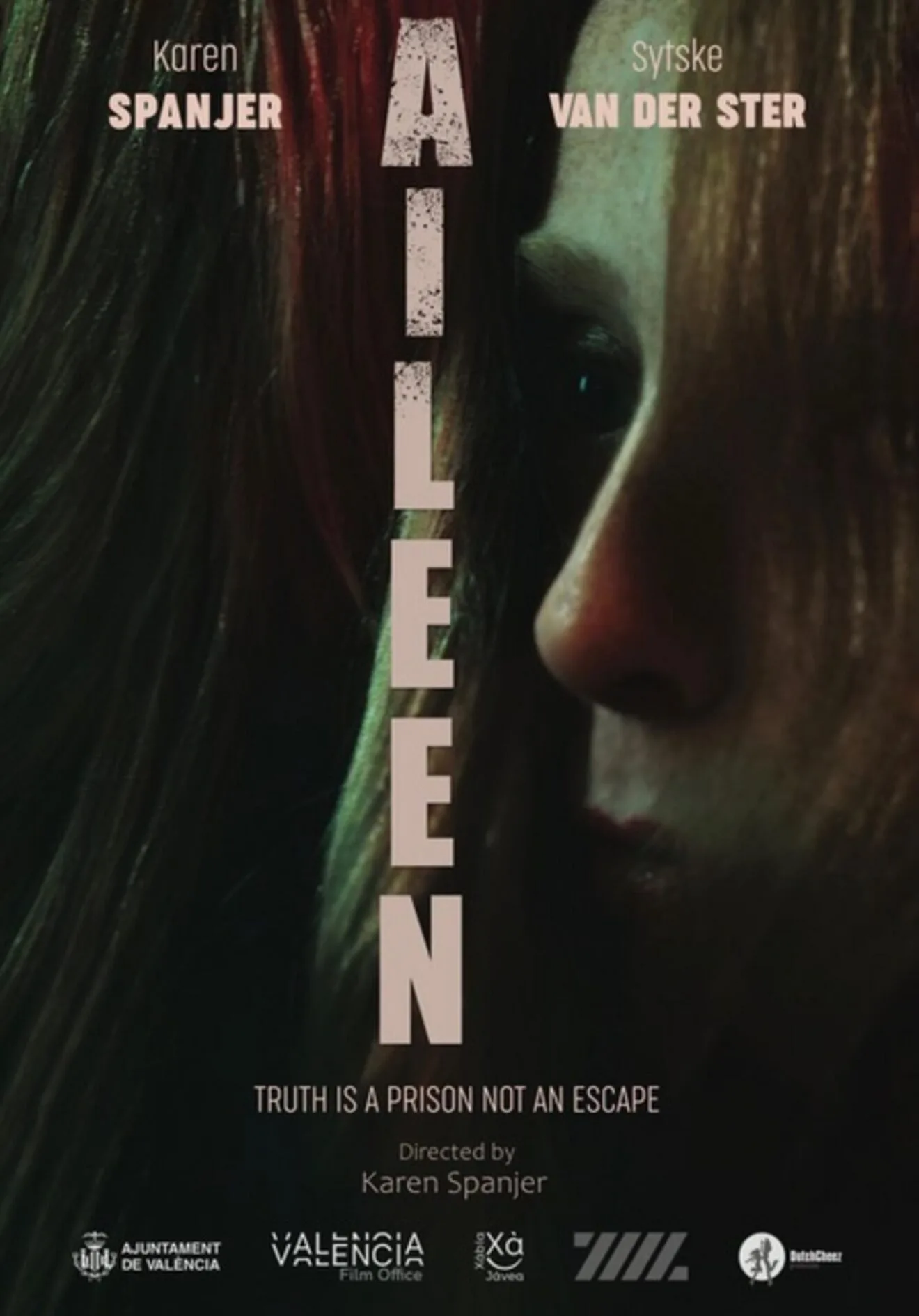 Cartel del cortometraje 'AILEEN'