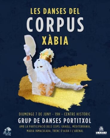 Cartel Danses del Corpus Xàbia 2026