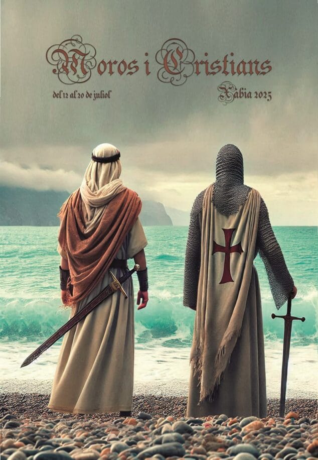 Imagen: Cartel Moros y Cristianos de Xàbia 2025