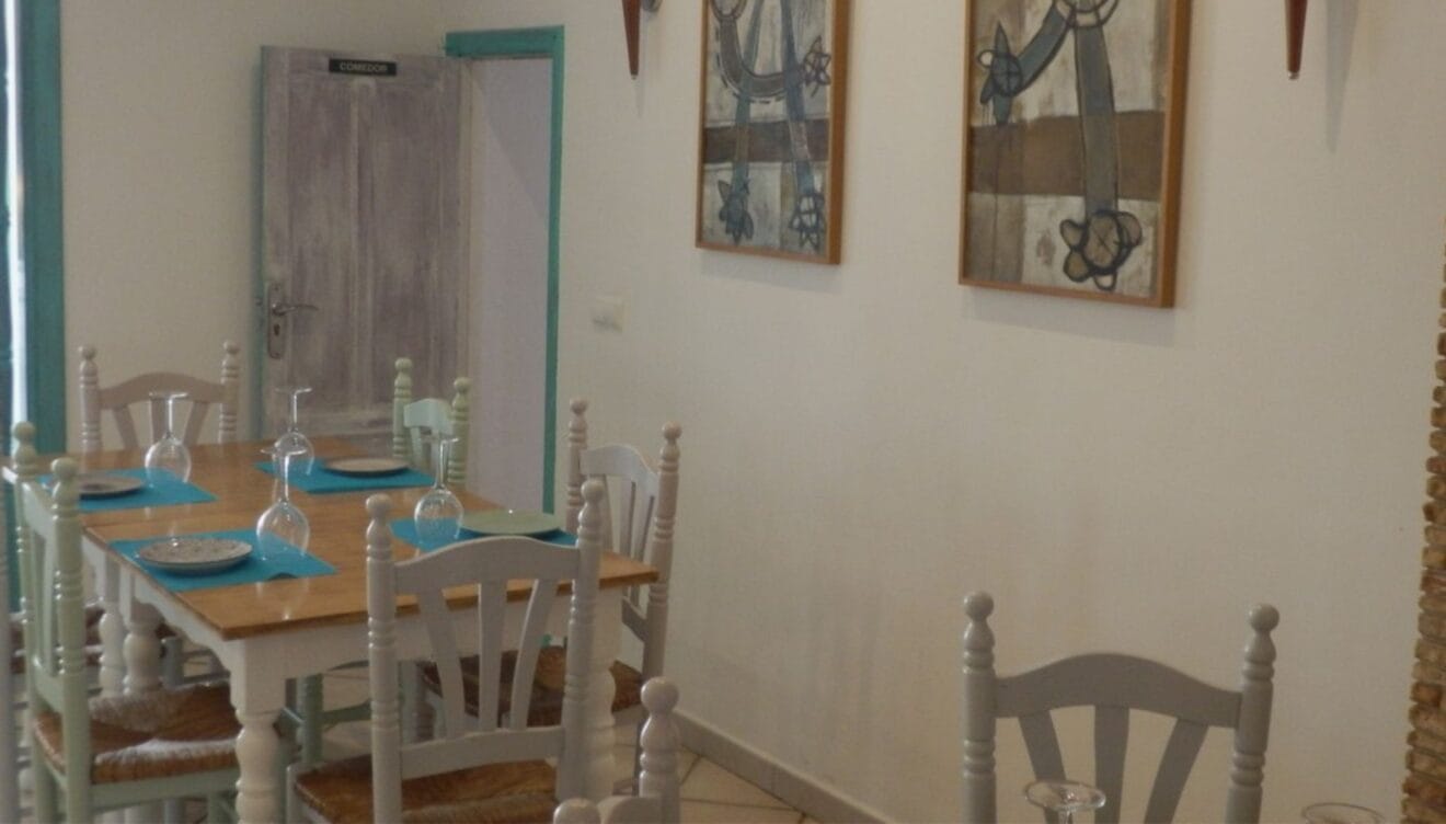 Comedor de Restaurante Carrió en el casco histórico de Xàbia