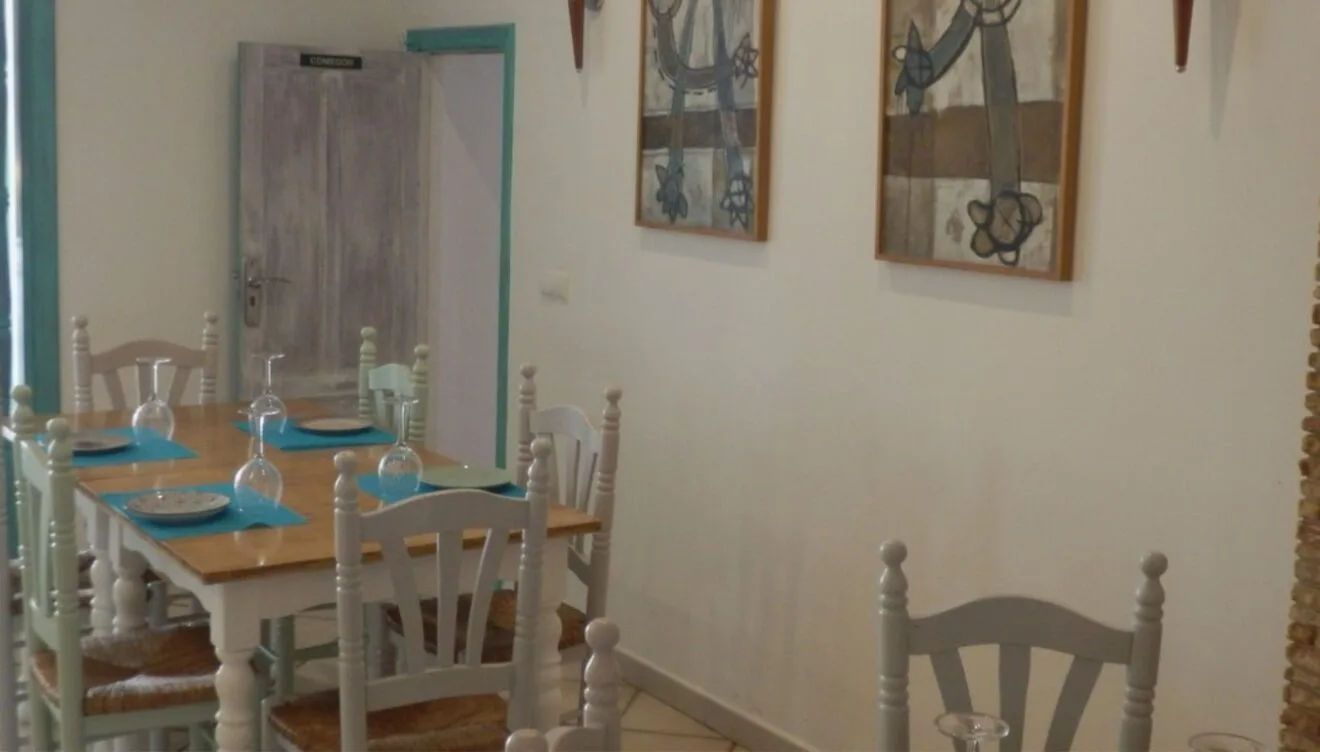 Comedor de Restaurante Carrió en el casco histórico de Xàbia