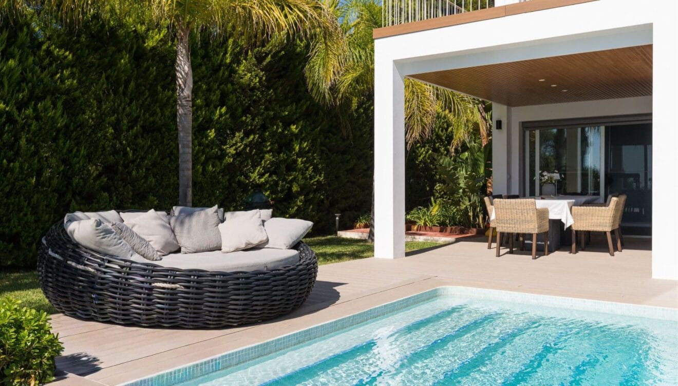 Disfruta del buen tiempo en esta villa cerca del mar