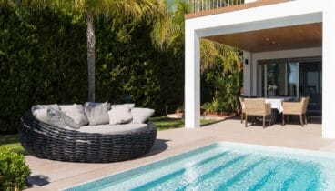 Disfruta del buen tiempo en esta villa cerca del mar
