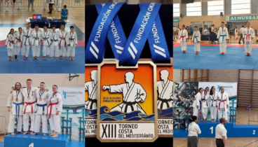 El Club de Karate Washinkai logró 18 medallas en el XIII Torneo de la Costa del Mediterráneo celebrado en Almussafes