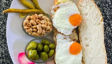 El mejor bocadillo de carne en escabeche en Xàbia