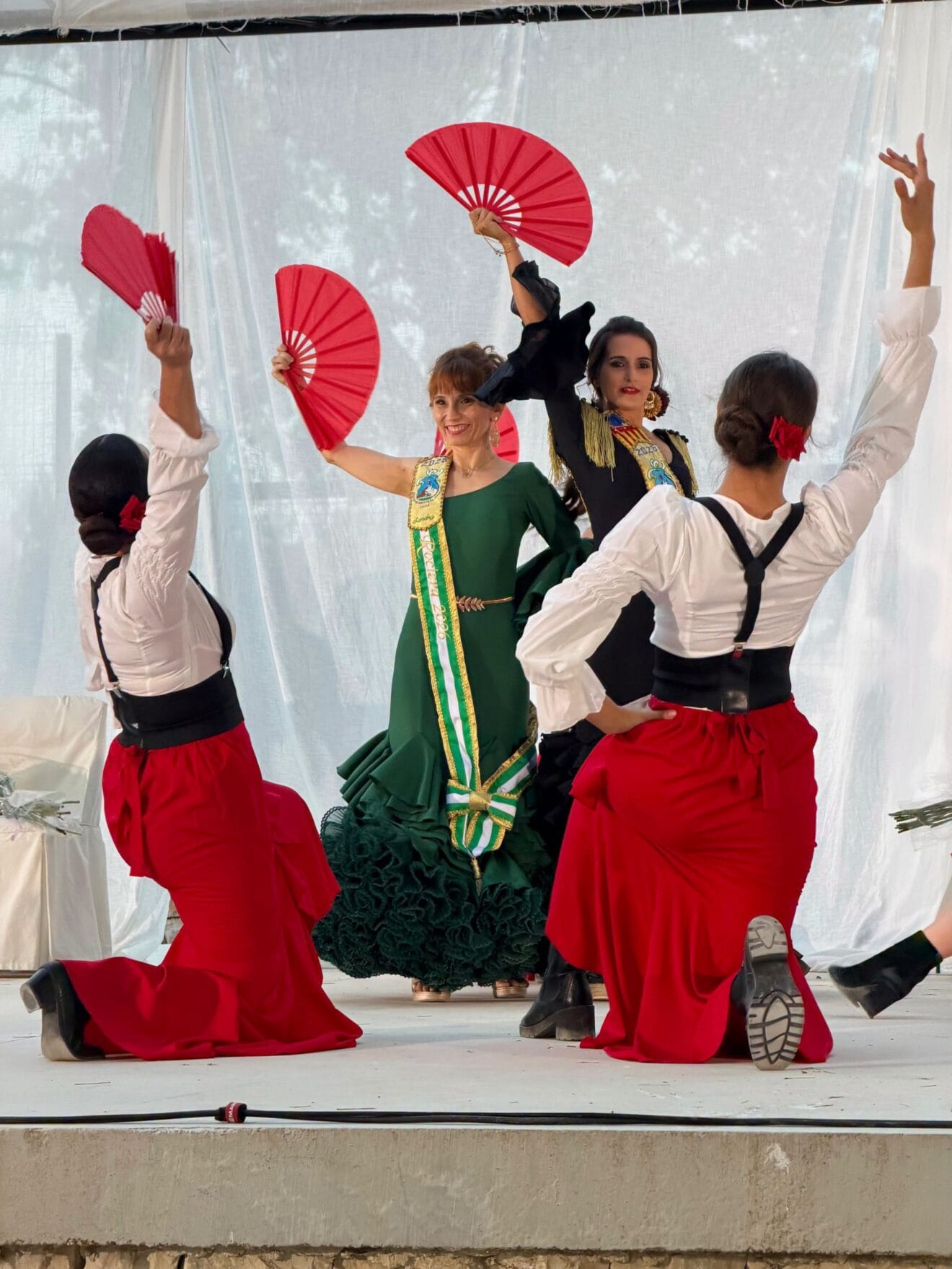 Actuación en la presentación de las Fiestas de la Casa de Andalucía de Xàbia 2026