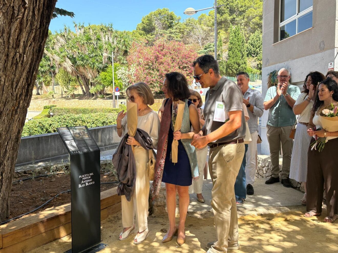 Inauguración de la Plaza Antonio Bas Blasco