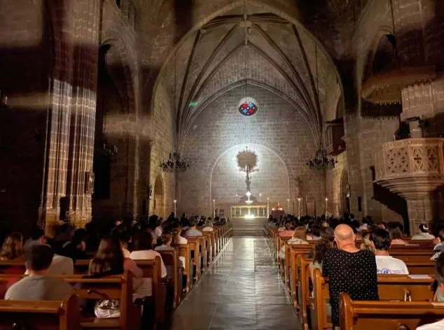 Imagen: Interior de la Parroquia San Bartolomé de Xàbia