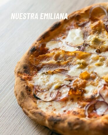 La pizza Emiliana