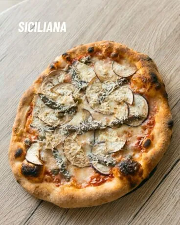 La pizza Siciliana