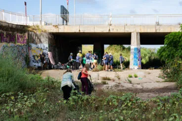 Limpieza en el cauce del río Gorgos (63)