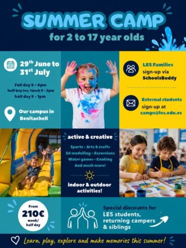 Llega el Summer Camp de Lady Elizabeth School para aprender y disfrutar