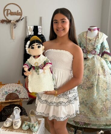 Paula Azorín, reina infantil de les Fogueres Xàbia 2026