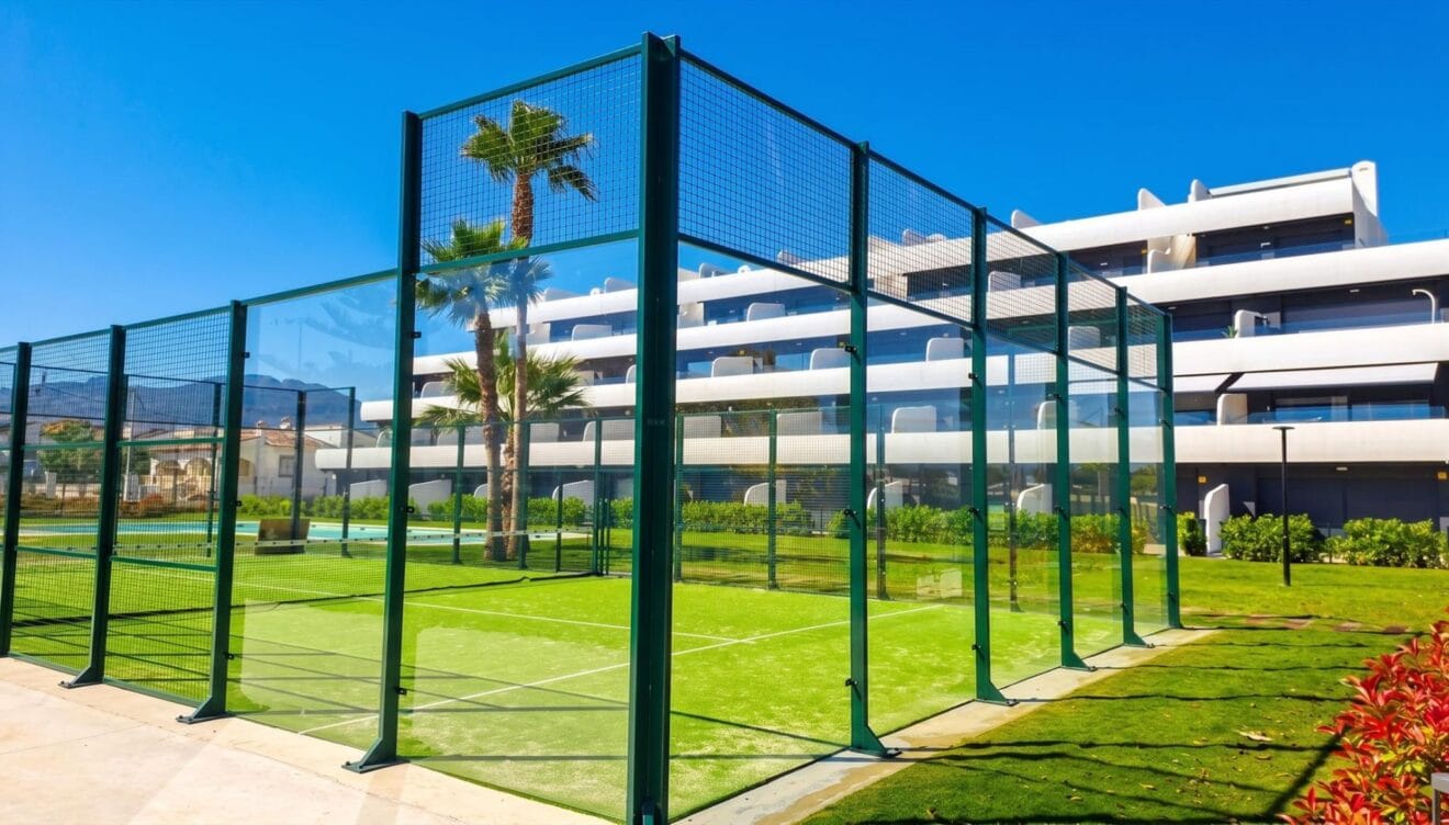 Pista de tenis para disfrutar del aire libre