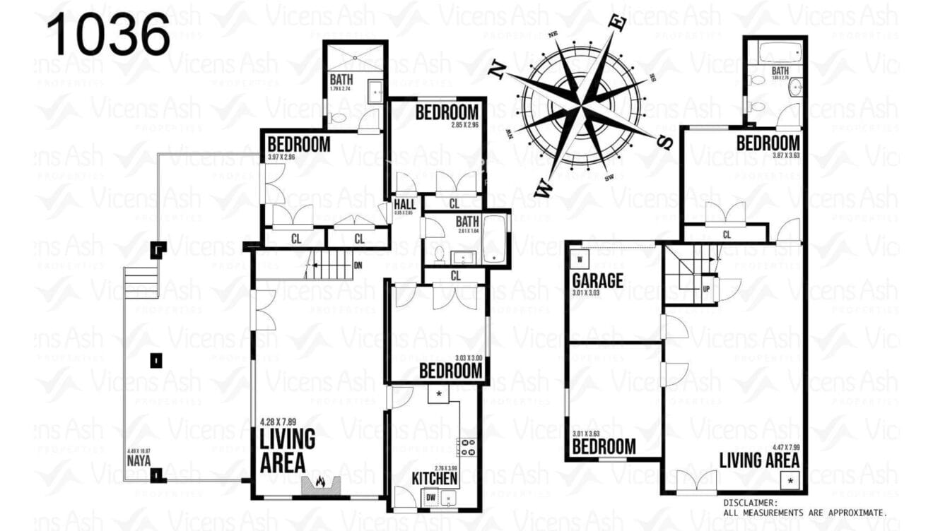Plano de la villa