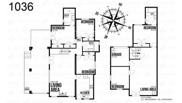 Imagen: Plano de la villa
