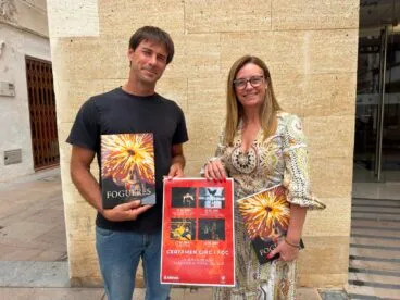 Presentación del cartel del Certamen Circ i Foc de Xàbia