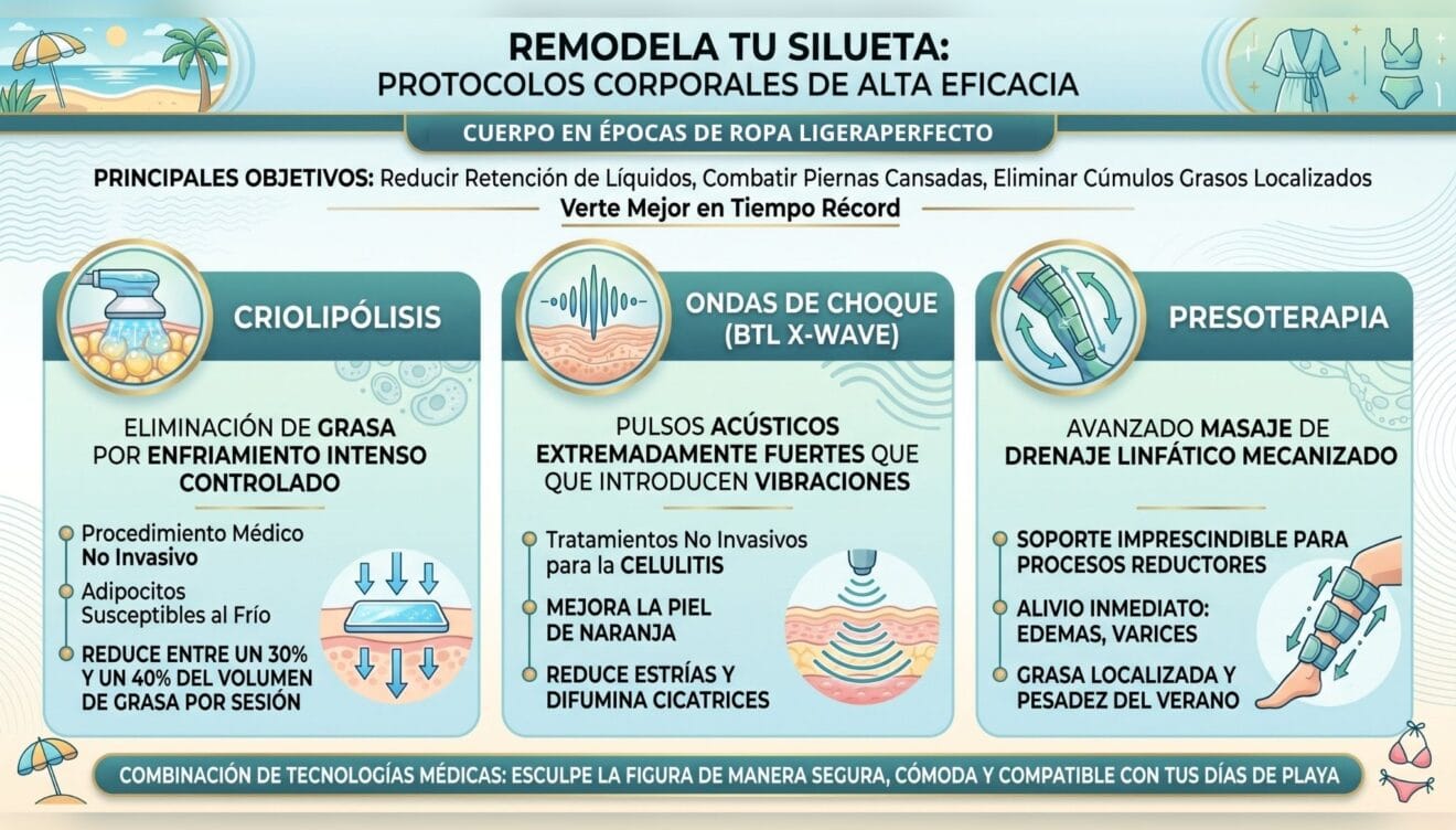 Remodela tu silueta, Protocolos corporales de alta eficacia
