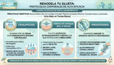 Remodela tu silueta, Protocolos corporales de alta eficacia