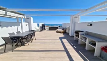 Rooftop privado con vistas al mar