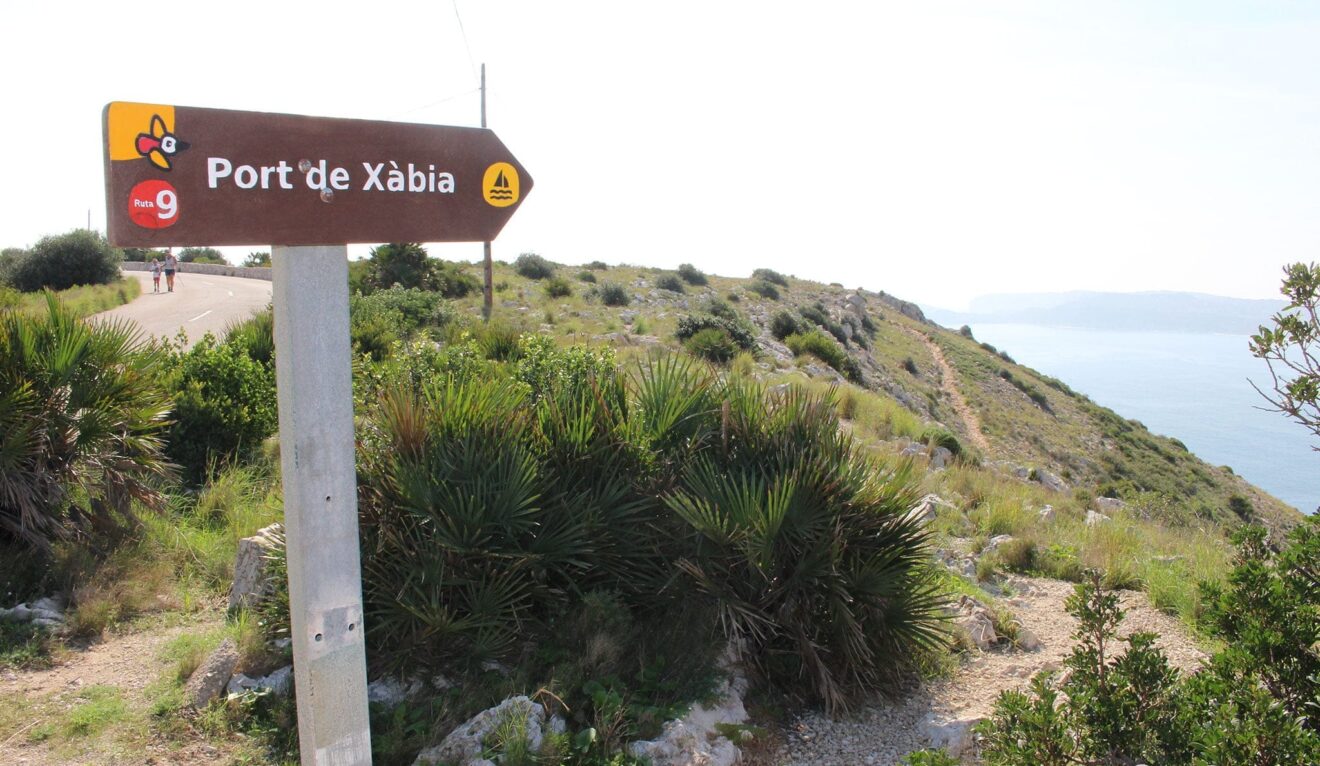 Ruta senderista en Xàbia