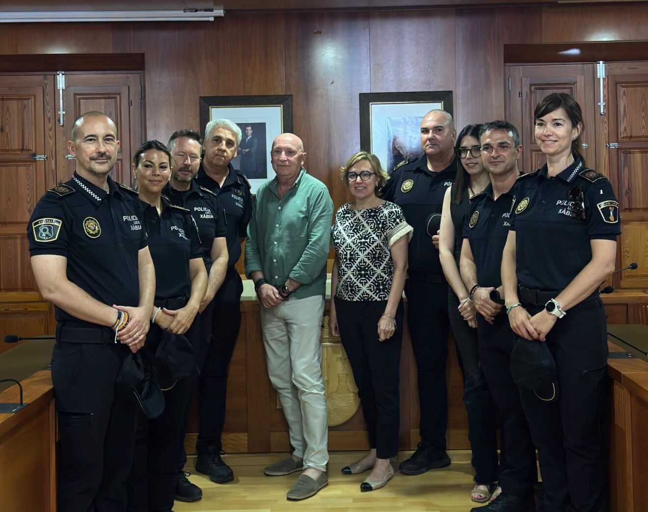 Toma de posesión de seis nuevos agentes de Policía Local en Xàbia