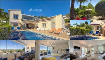 Una ventana al Mediterráneo en el Cabo de San Antonio villa familiar en Xàbia
