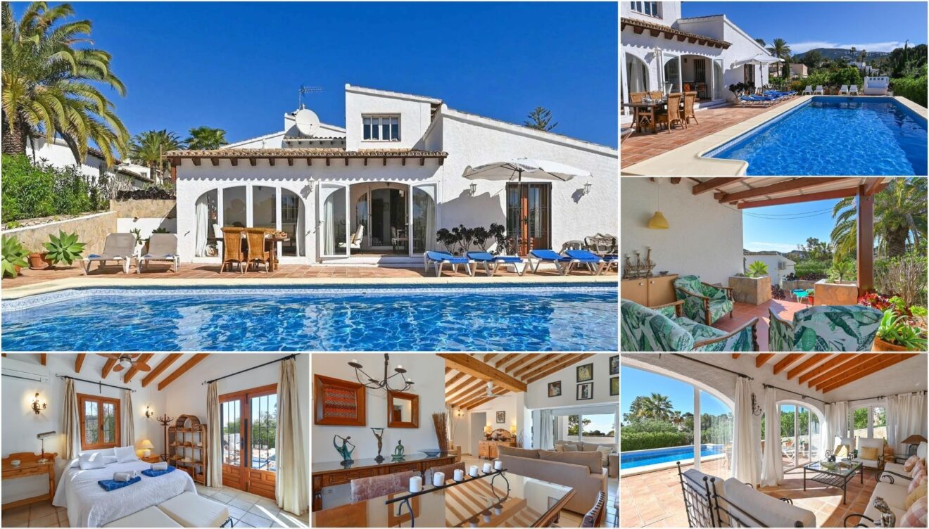 ¿Vacaciones en Moraira para 8 personas Esta es la villa que buscas