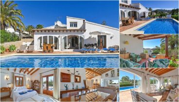 ¿Vacaciones en Moraira para 8 personas Esta es la villa que buscas