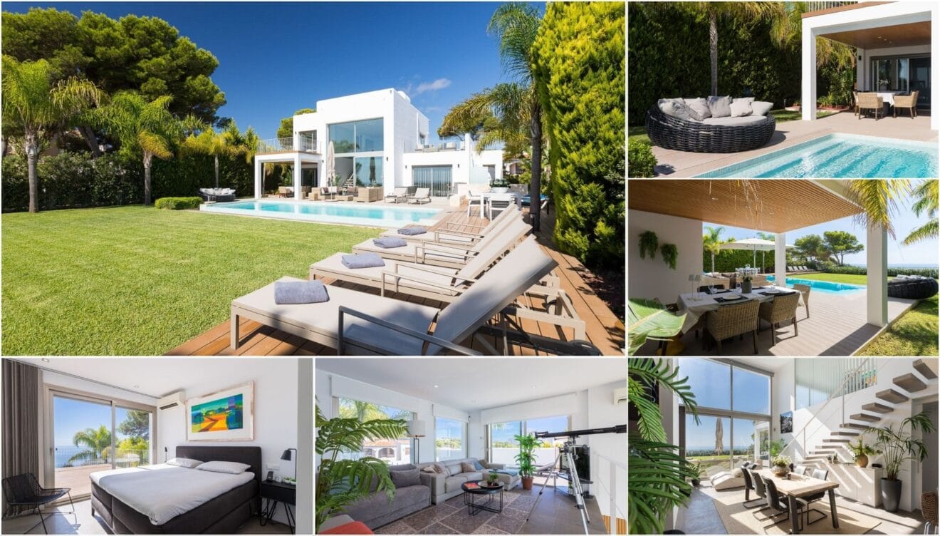 Villa La Siesta Despierta con las mejores vistas al Mediterráneo