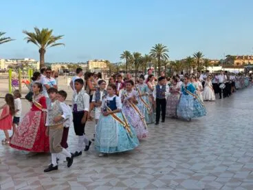 Pasacalle de Sectores. Visita al Arenal