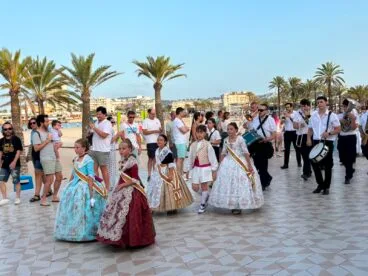 Pasacalle de Sectores. Visita al Arenal