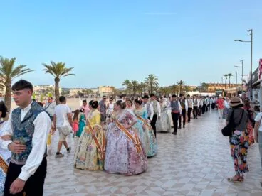 Pasacalle de Sectores. Visita al Arenal